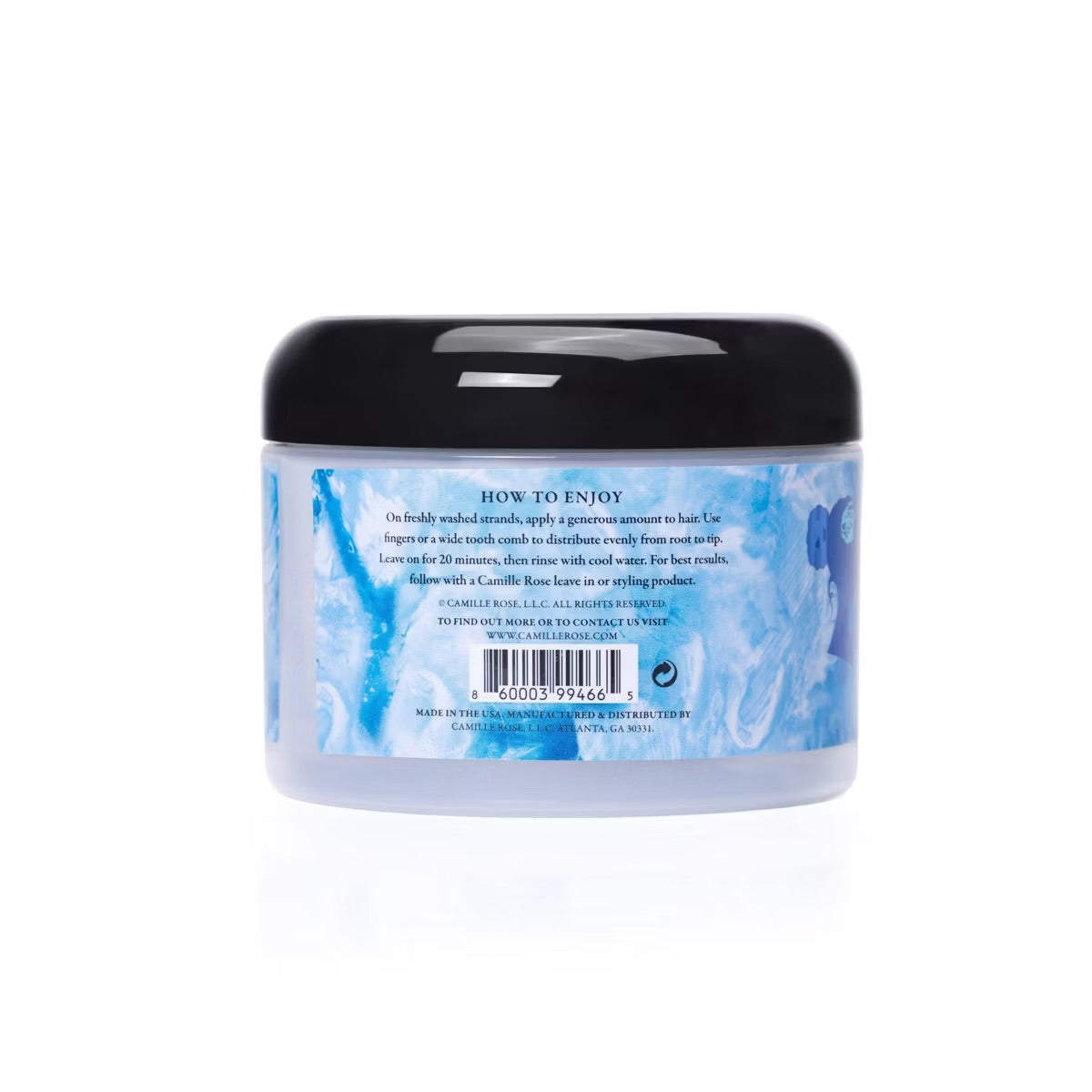 Camille Rose Black Castor Oil & Chebe Deep Conditioner - 8 Oz