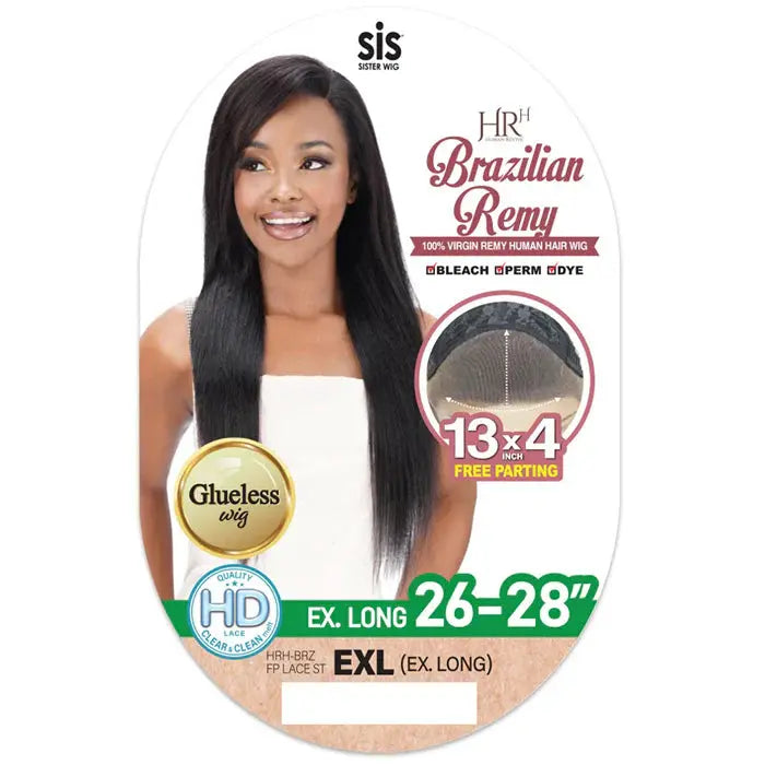 Zury Sis Brazilian Remy Glueless 100% Virgin Remy Human Hair 13x4 HD Lace Front Wig - EXL (EXTRA LONG) Zury