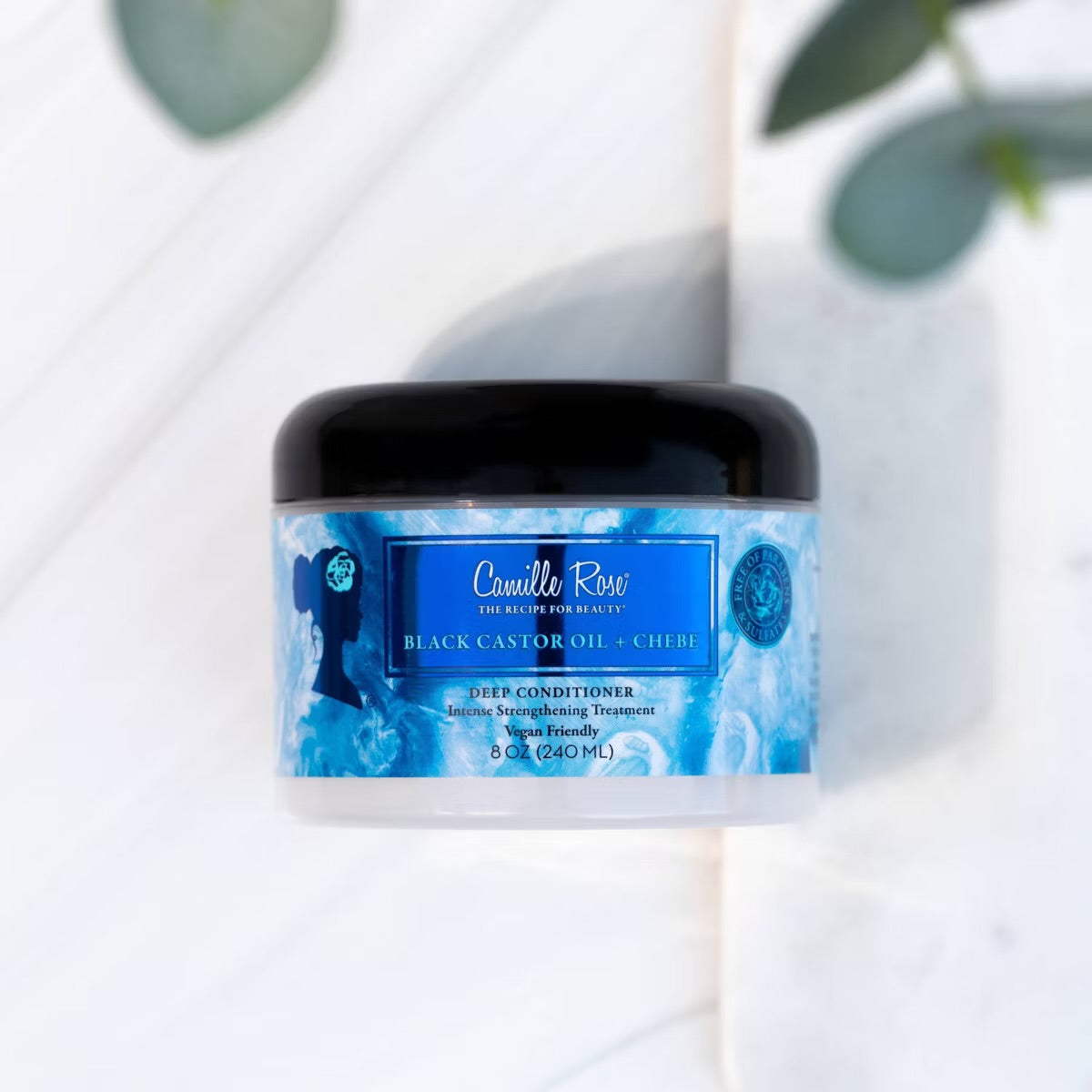 Camille Rose Black Castor Oil & Chebe Deep Conditioner - 8 Oz