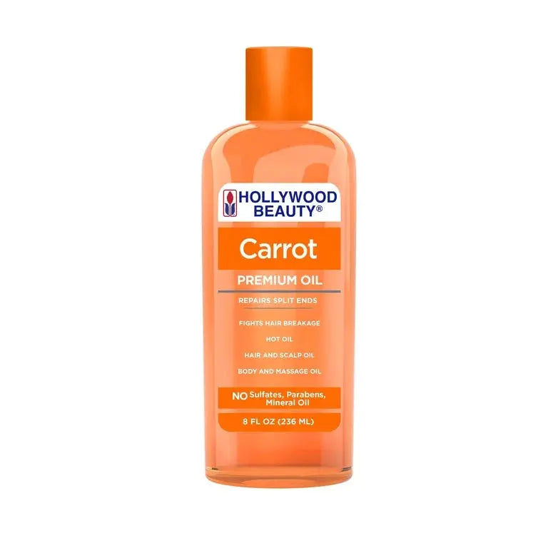 Hollywood Beauty Carrot Oil 8oz Ultimate Beauty Supply