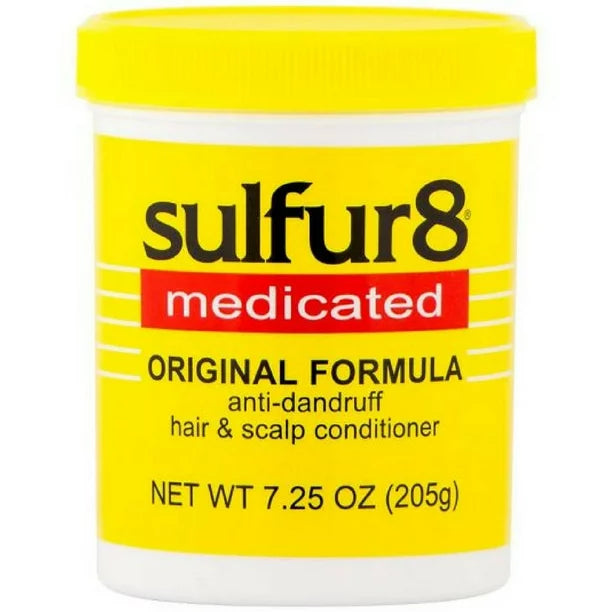 Sulfur-8 Medicated Anti-Dandruff Hair & Scalp Conditioner - Choose Size SULFUR-8