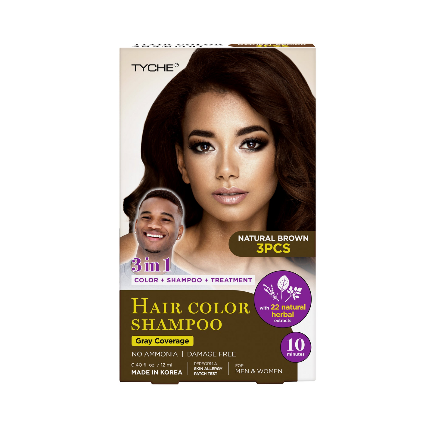 Tyche Magic Hair Color Shampoo (Multiple Color Options)