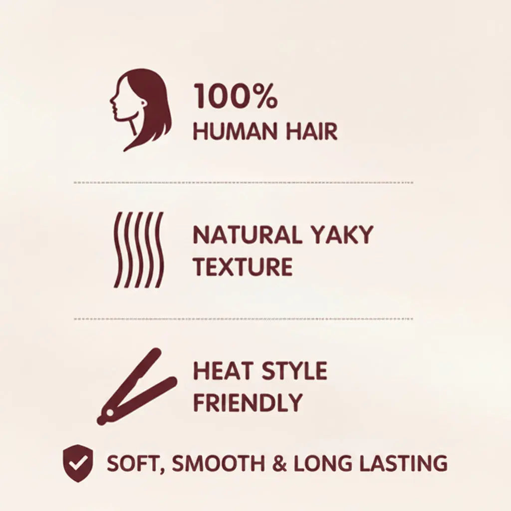 Bobbi Boss Visso Yaky 100% Human Hair Extra Volume Ultimate Beauty Supply