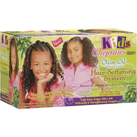 Kids Organics by Africa's Best Olive Oil Hair Softening System box