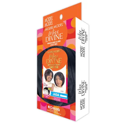 Model Model Miss Divine Glueless Human Hair Blend HD Lace Front Wig - JADA Ultimate Beauty Supply