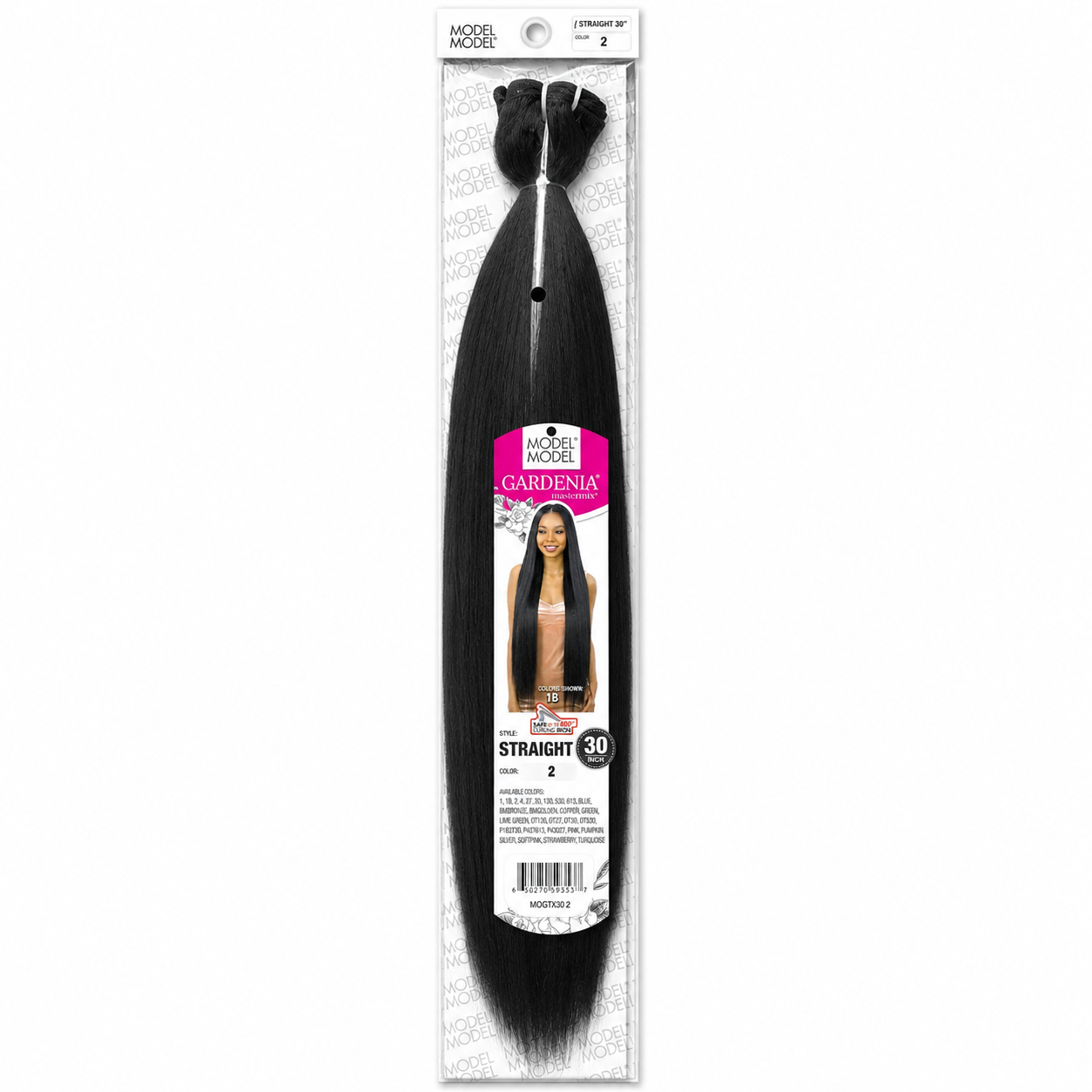 Model Model Gardenia Straight 30 inch (Choose Color)