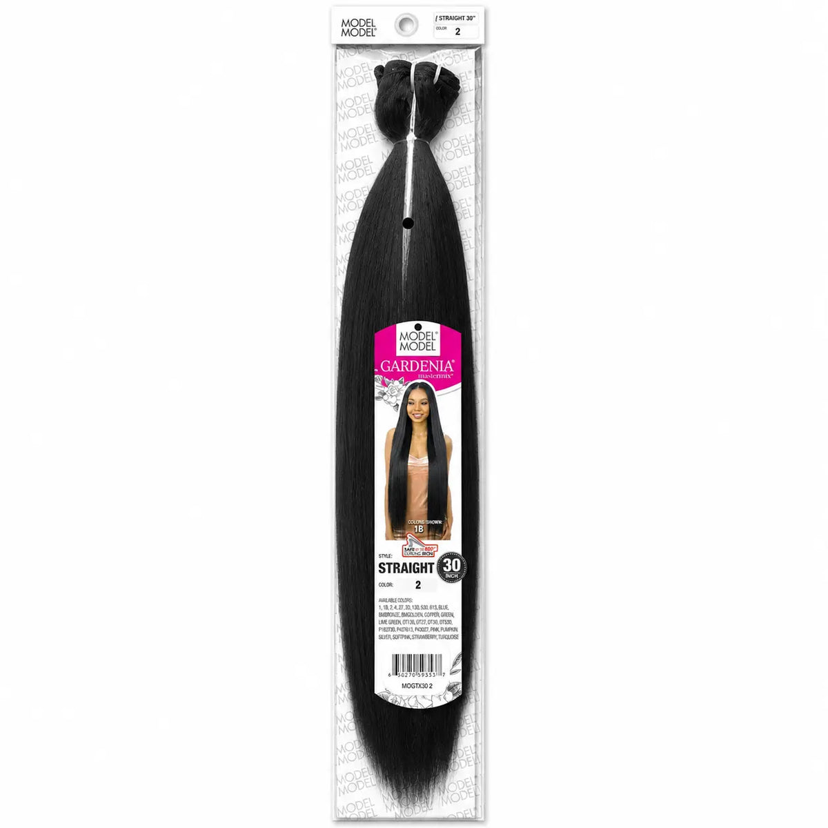 Model Model Gardenia Straight 30 inch (Choose Color) Model Model