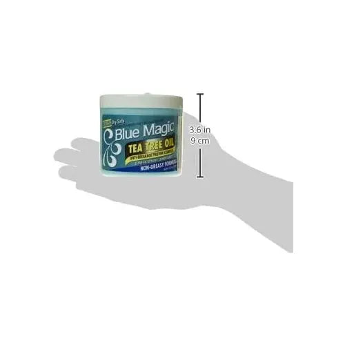 Blue Magic Tea Tree Oil Leave-In Styling Conditioner | Scalp Soothing & Hydration – 12 oz Blue Magic