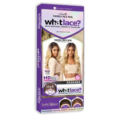 Sensationnel What Lace Rashana wig, product box