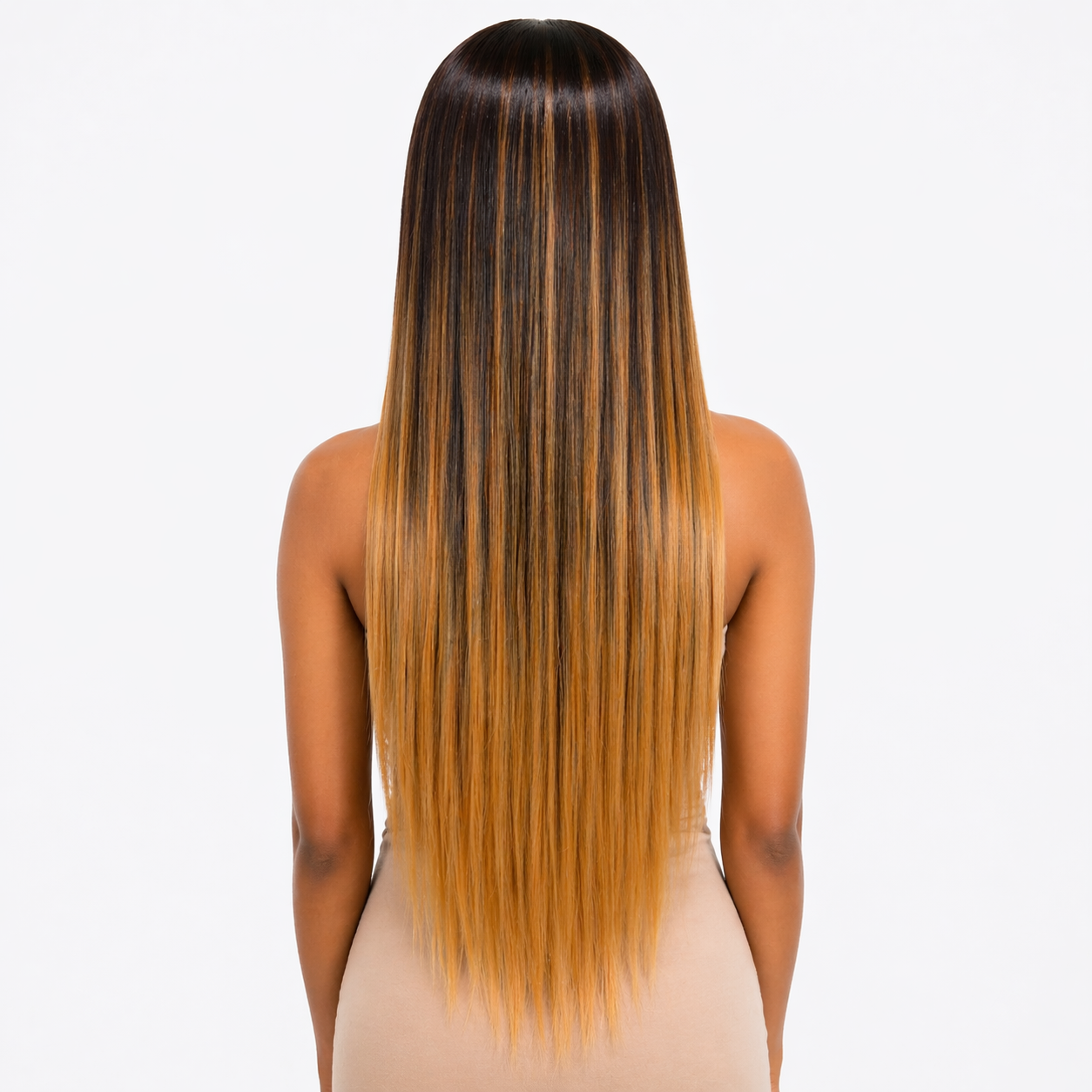 Signature Wigs Long Spirit 32” – 13x6 HD Lace Frontal Wig | Human Hair Blend