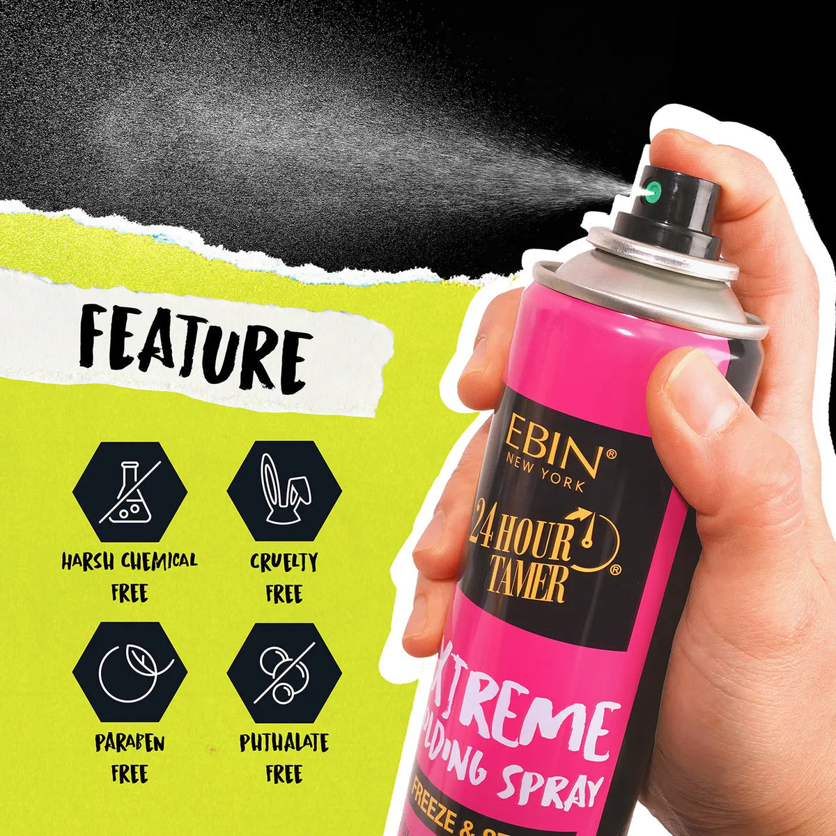 24 Hour Tamer Flexible Holding Spray - EBIN NEW YORK