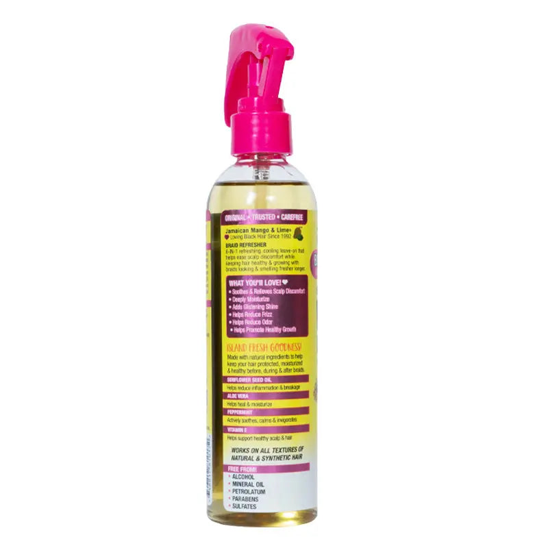 Jamaican Mango & Lime 6-in-1 Soothes & Revives Braid Refresher - 8oz Jamaican Mango & Lime