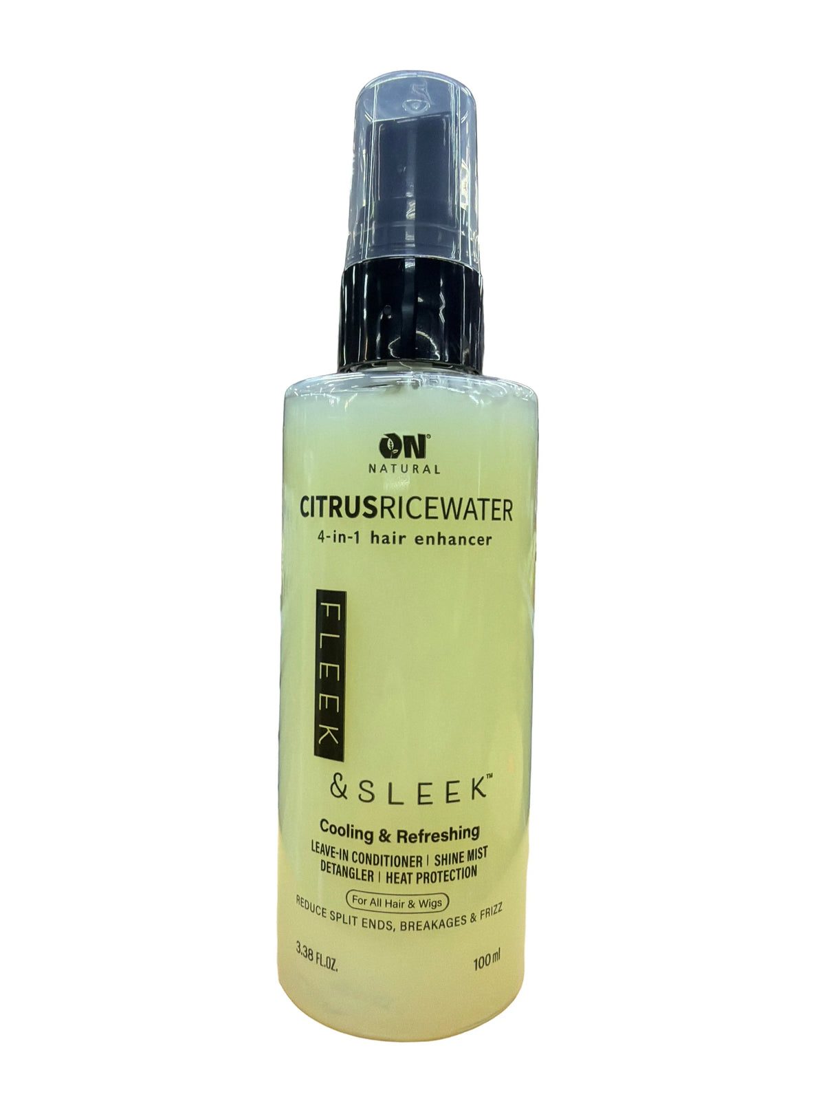 On Natural : Curl-n-Wavy 3-in-1 Curl Definer / Fleek & Sleek 4-in-1 Hair Enhancer for Straight Hair, 3.38 oz (choose type) Ultimate Beauty Supply