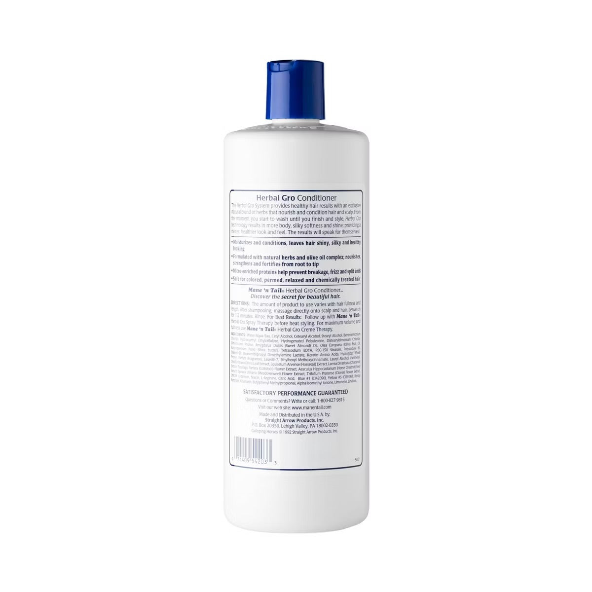 Mane 'N Tail Herbal Gro Olive Oil Infused Strengthens & Nourishes Conditioner