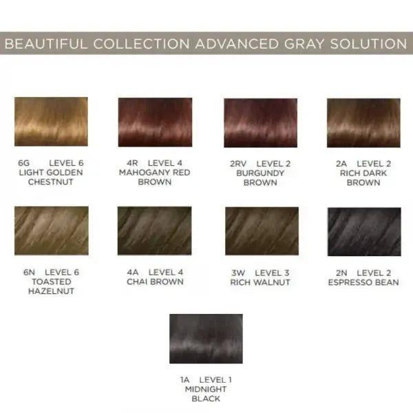 Clairol Beautiful Collection Advanced Gray Solutions Semi Permanent Hair Color Clairol