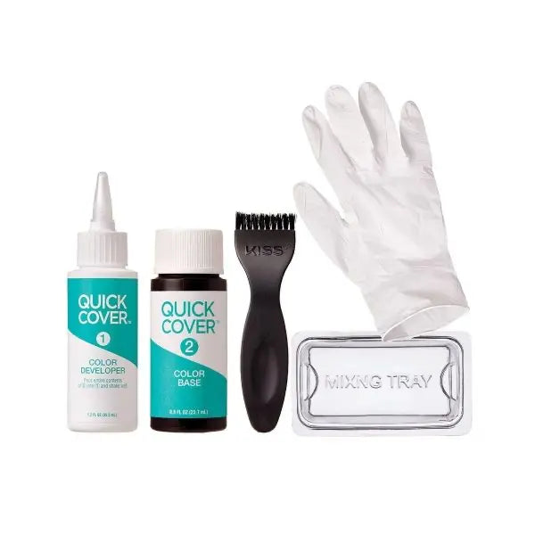 Kiss Quick Cover Hair/Mustache/Beard #QMC (PC) - Multiple Colors Ultimate Beauty Supply