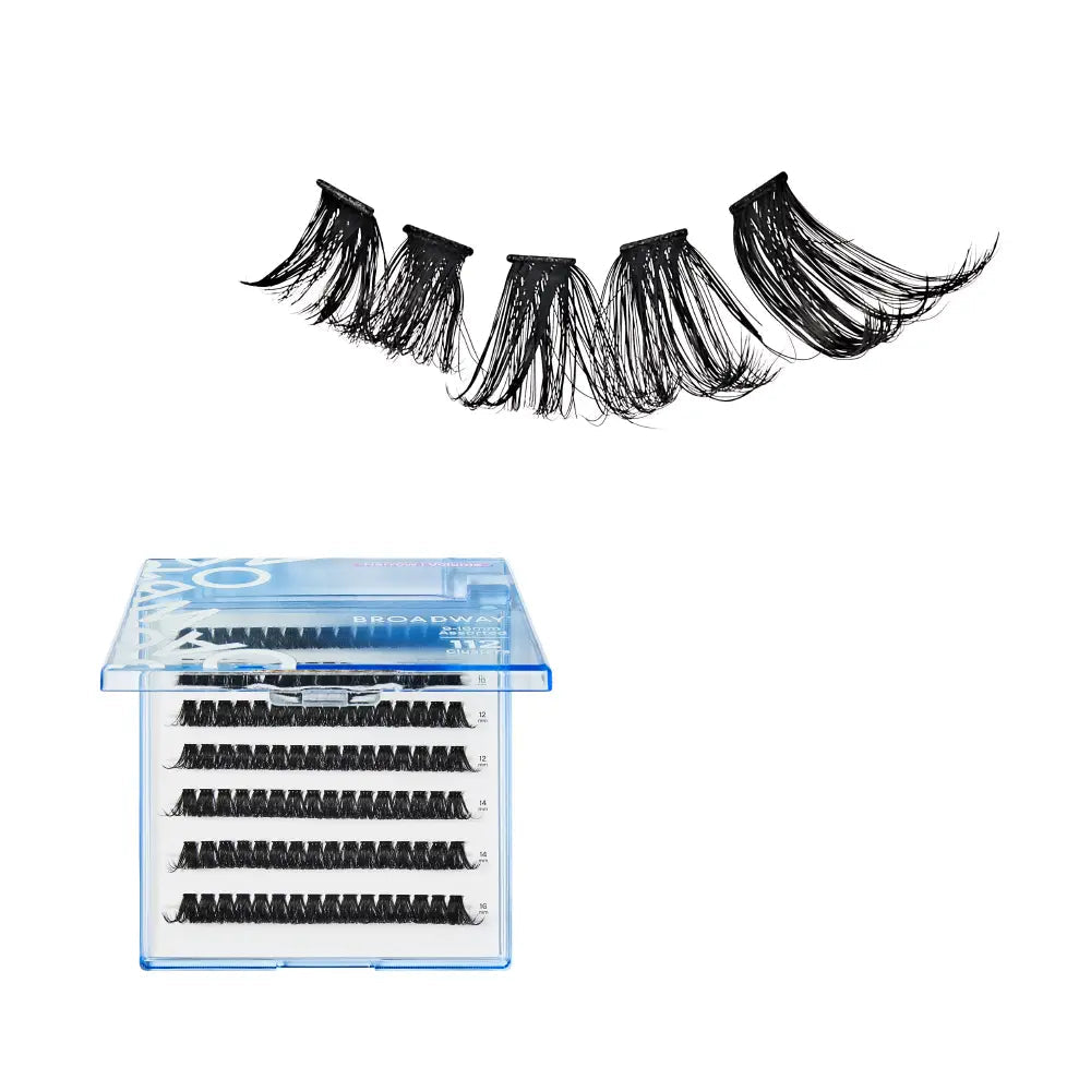 Broadway DIY Cluster Lashes #40 – Narrow Band, 112 pcs (DIY40)