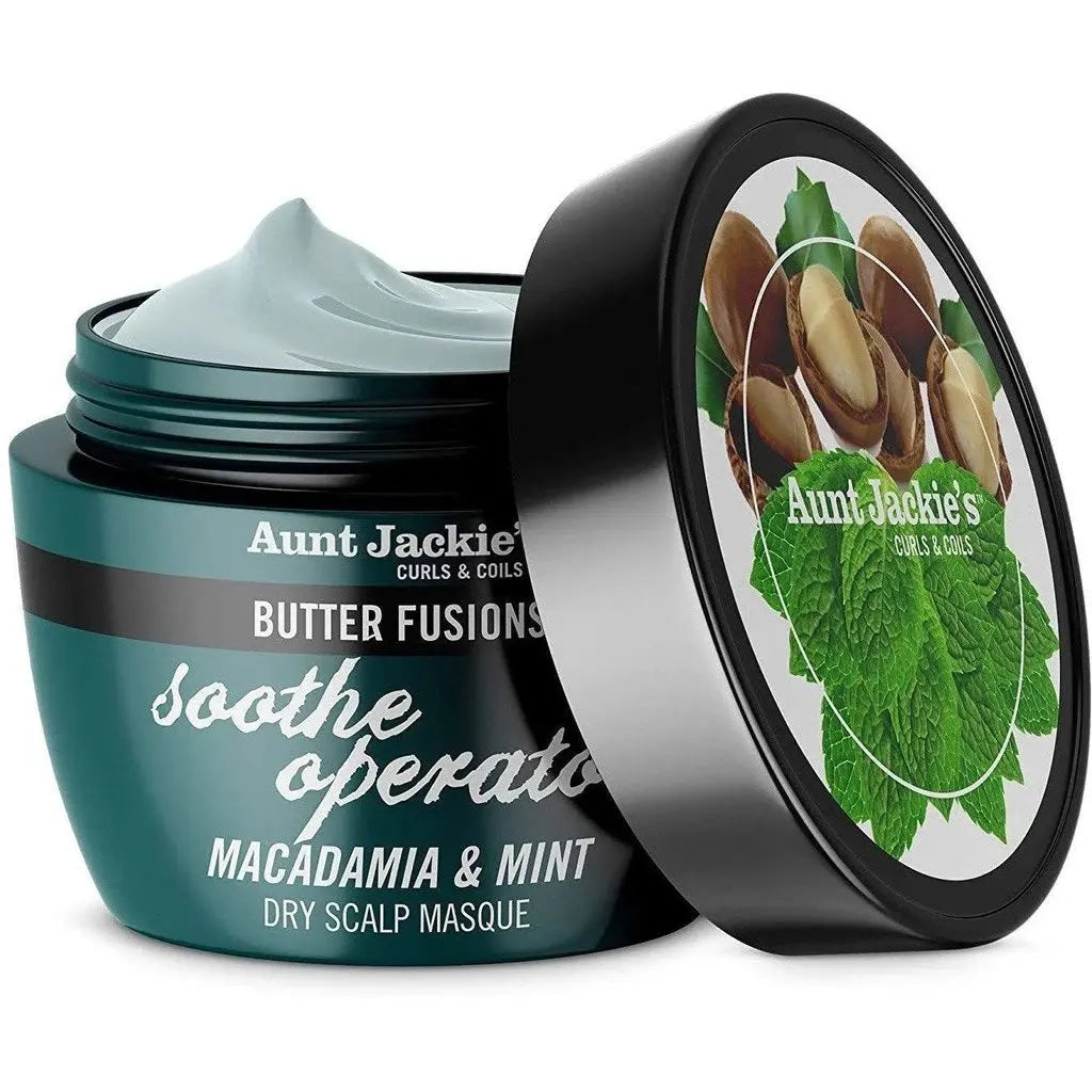 Jackie's soothe operator Dry Scalp Masque - Macadamia & Mint 8 oz Ultimate Beauty Supply