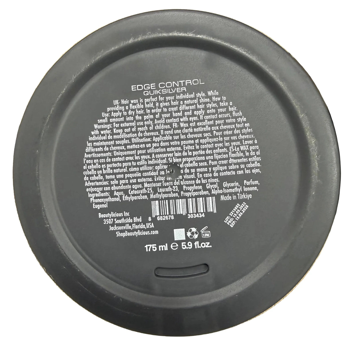 Smokkin QuickSilver Edge Control 5.9 oz Ultimate Beauty Supply