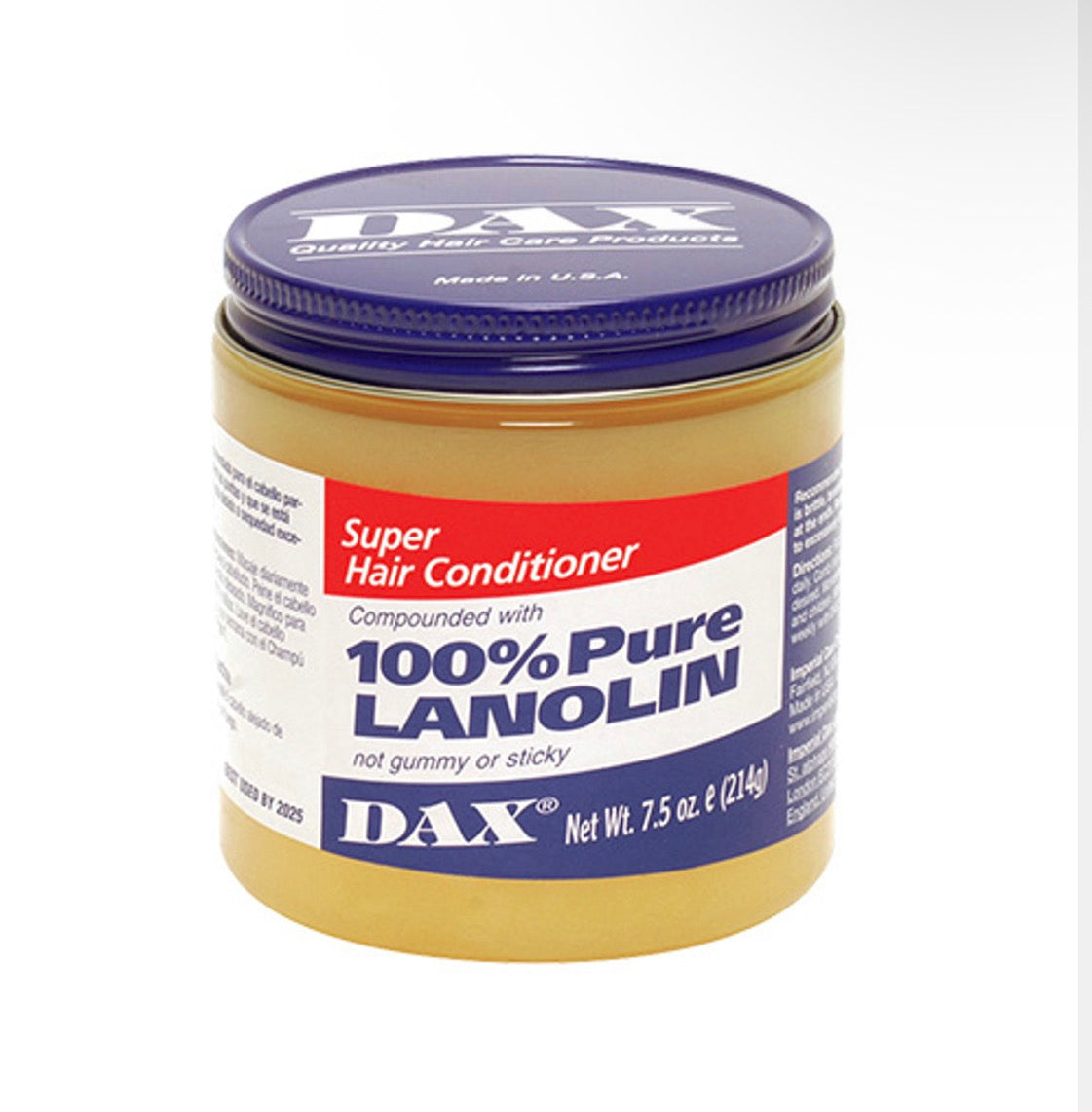 Dax 100% Pure Lanolin Super Hair Conditioner 7.5 oz