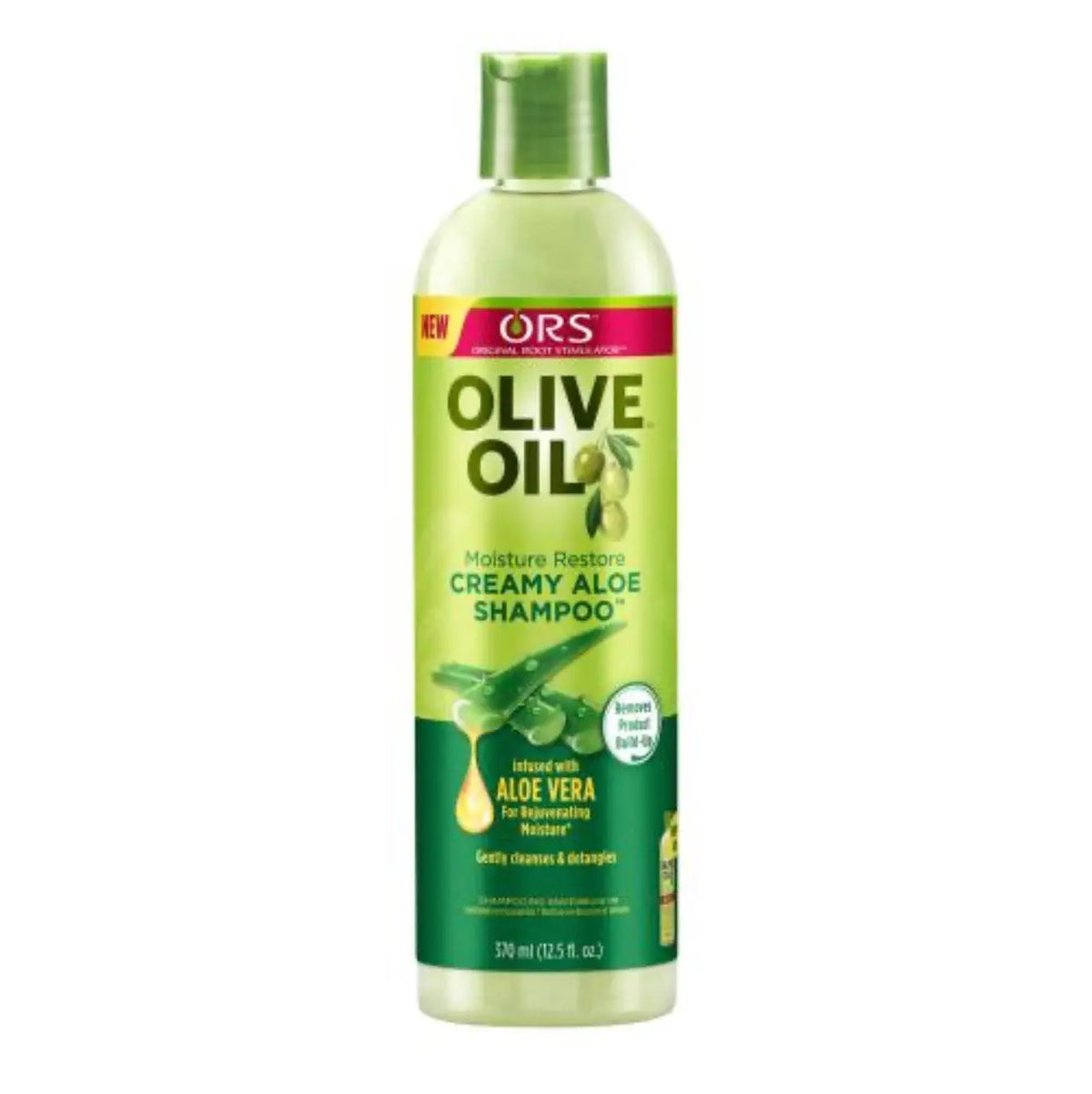 Ors Olive Oil Moisture Restore Creamy Aloe Shampoo with Aloe Vera 12.5 oz Ultimate Beauty Supply