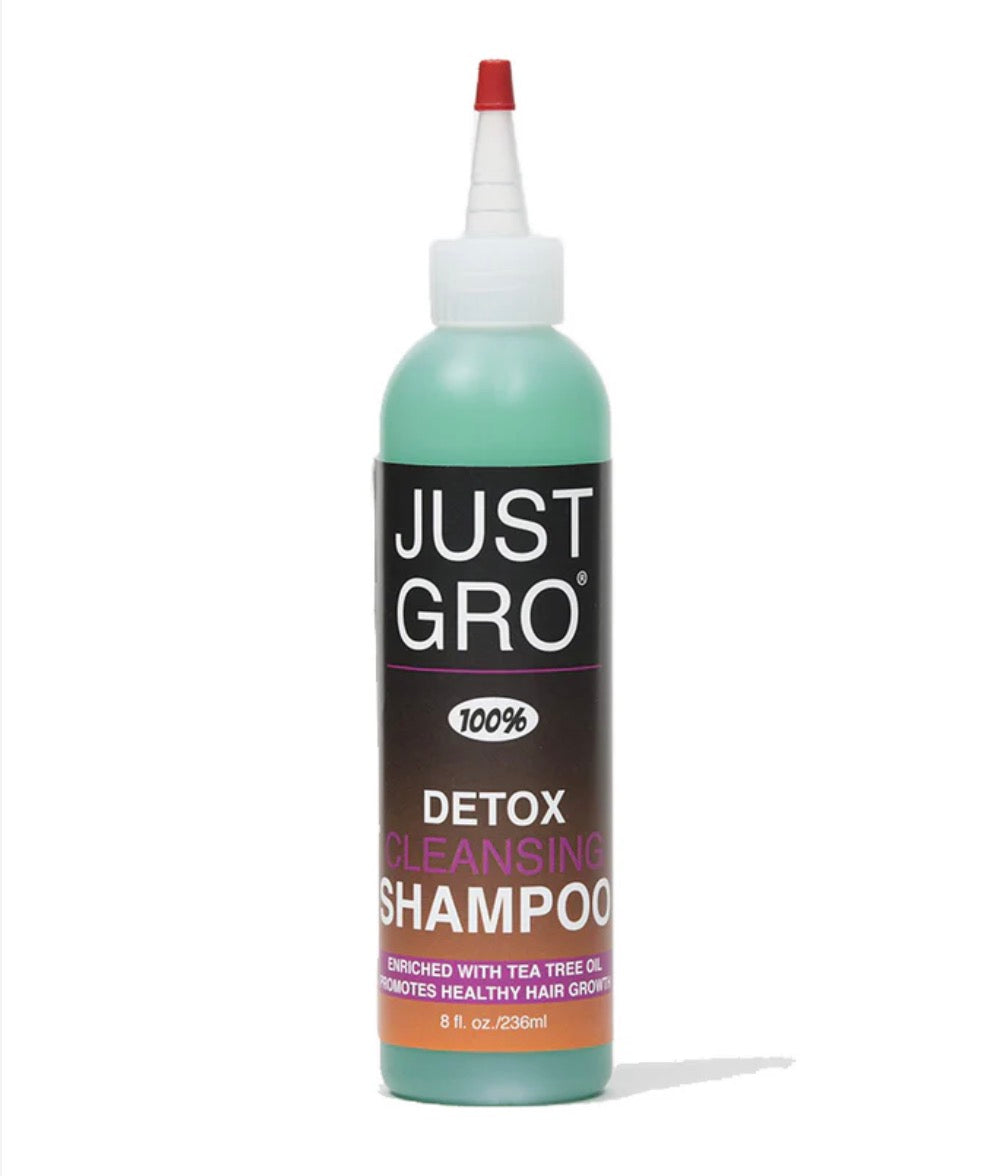Just Gro 100% Detox Cleansing Shampoo Enriched with Tea Tree Oil (8 oz.)
