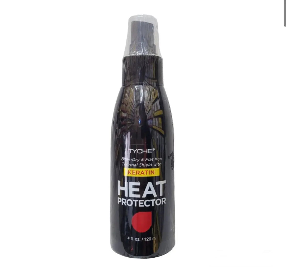 Tyche Keratin Heat Protector Blow-Dry & Flat Iron Spray — alternate view of the keratin spray bottle