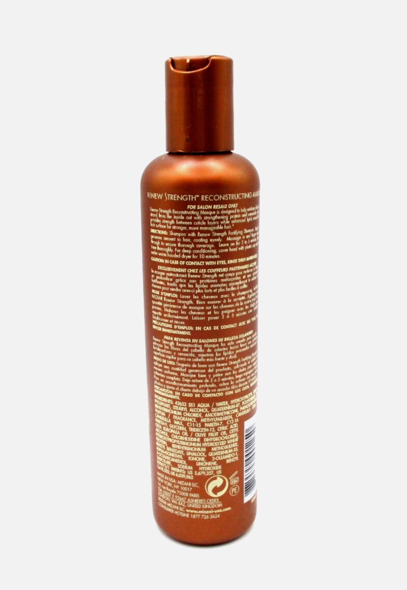 Mizani Renew Strength Reconstructing Masque Conditioner 8.5 Oz