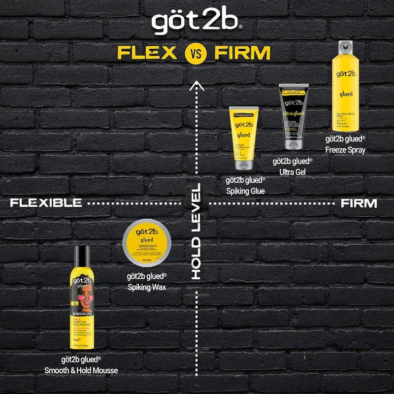 Got2b Glued Styling Spiking Hair Glue - 6oz: Paraben-Free, Aluminum-Free, Dye-Free, For All Hair Types, 6 of 18