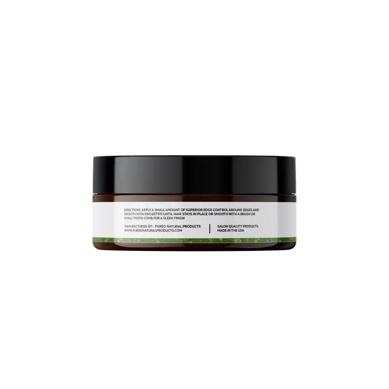 PureO Natural Superior Edge Control Hair Gel - 4oz, 3 of 7