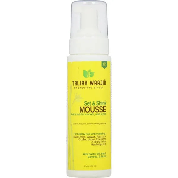 Taliah Waajid Protective Set & Shine Style Mousse 8oz