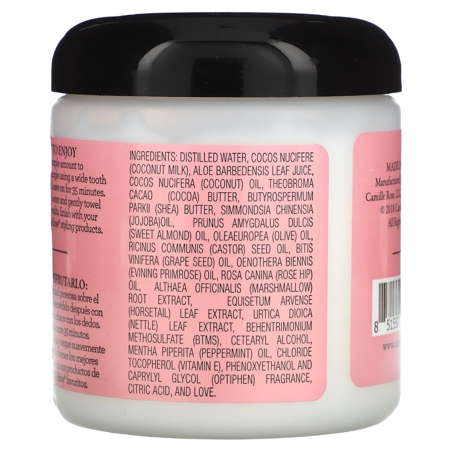 Jansyn's Moisture Max Conditioner, Coconut Milk & Aloe Vera, 8 oz