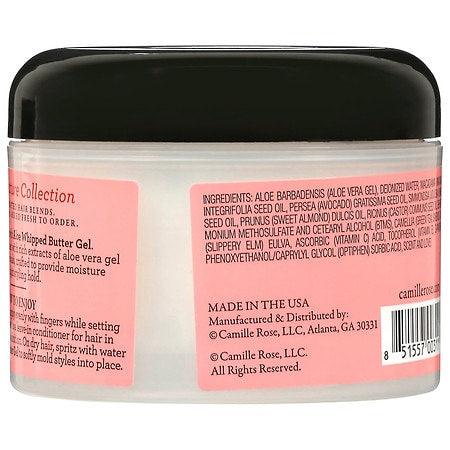 Camille Rose Naturals Aloe Whipped Butter Gel, 8.0 oz