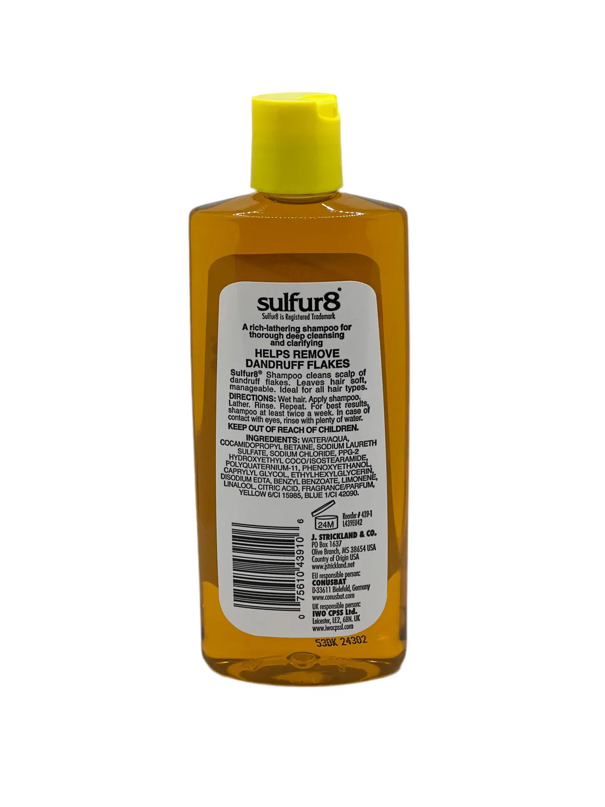 Sulfur8 Clarifying Shampoo 7.5 Oz Ultimate Beauty Supply