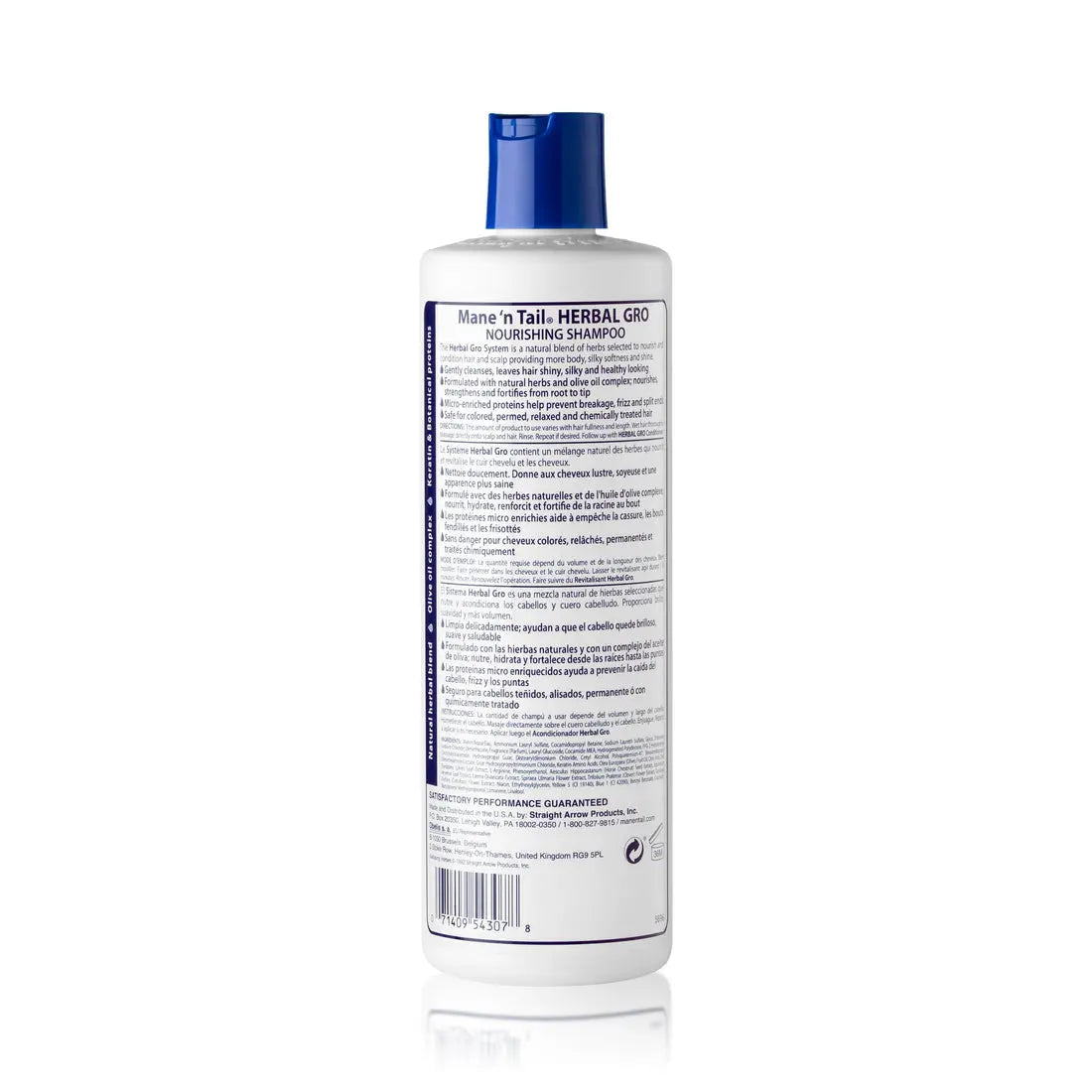 Mane 'N Tail Herbal Gro Olive Oil Infused Strengthens & Nourishes Shampoo 12 Oz Ultimate Beauty Supply