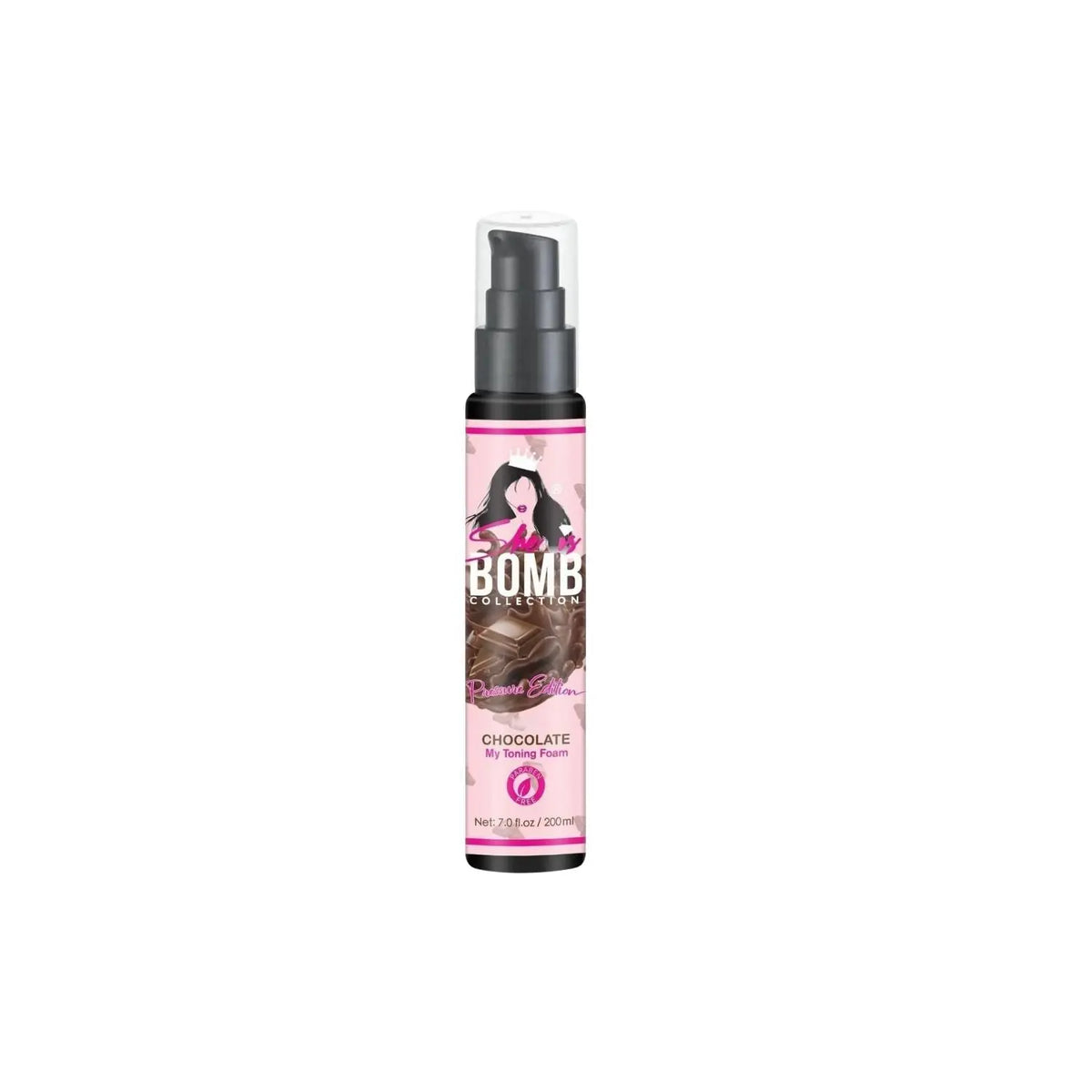 Chocolate My Toning Foam By She Is Bomb (7oz) Ultimate Beauty Supply