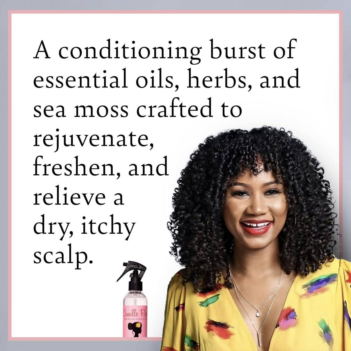 Camille Rose Mint Condition Braid and Scalp Spray - 8 fl oz