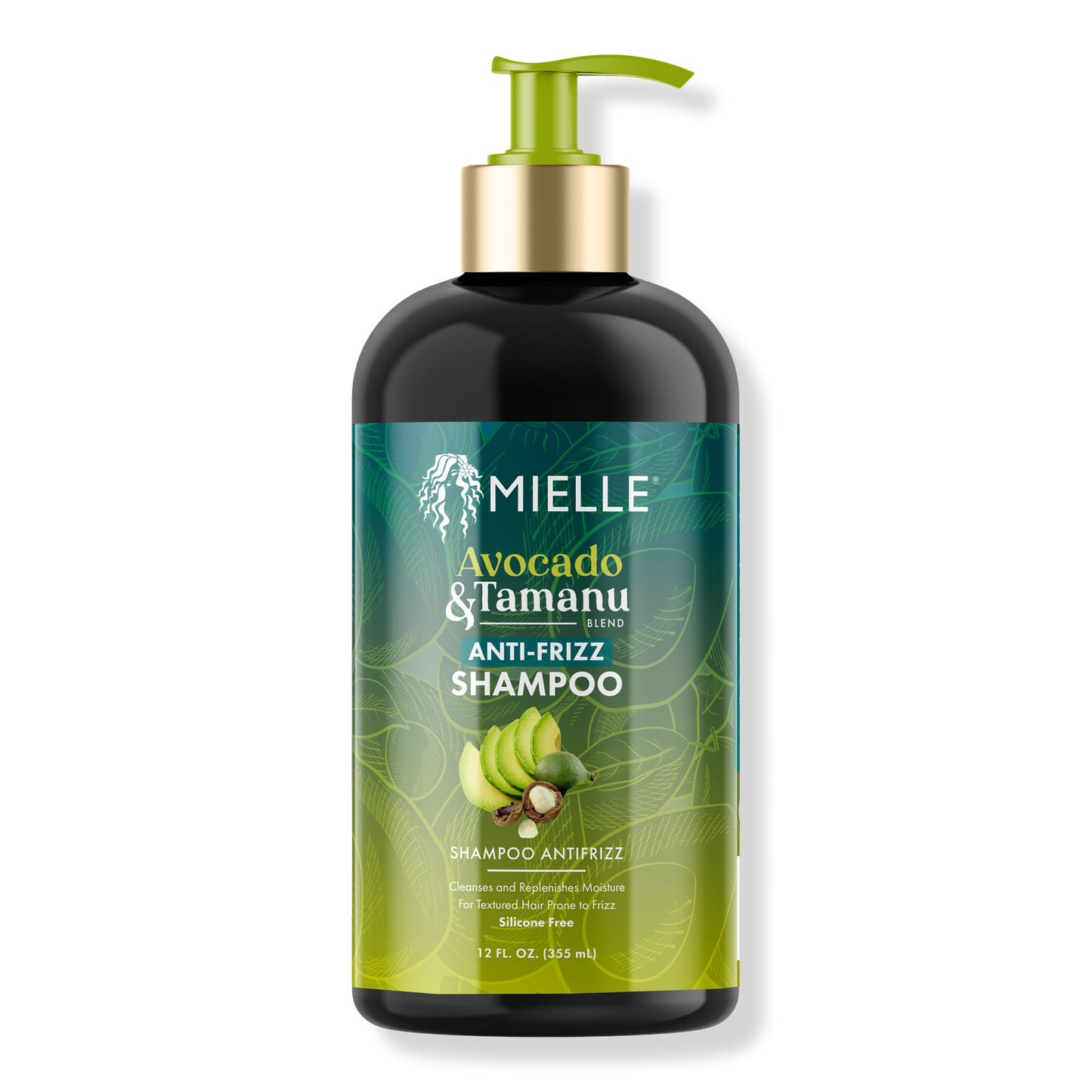 Mielle Avocado & Tamanu Anti-Frizz Shampoo