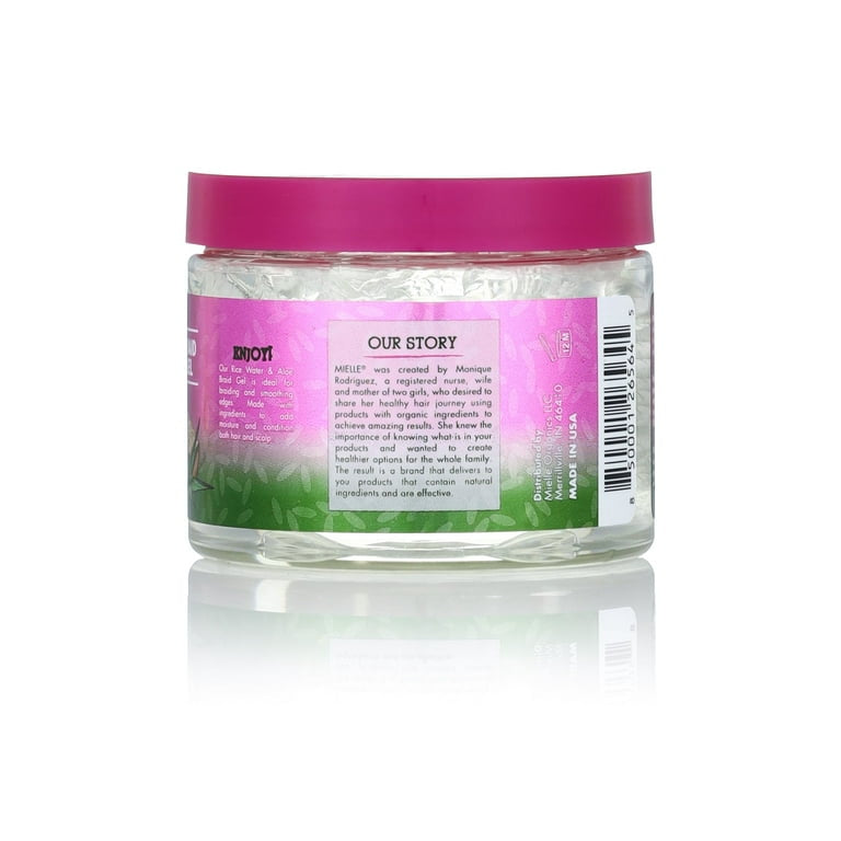 Mielle Rice Water & Aloe Braid Gel 5 oz