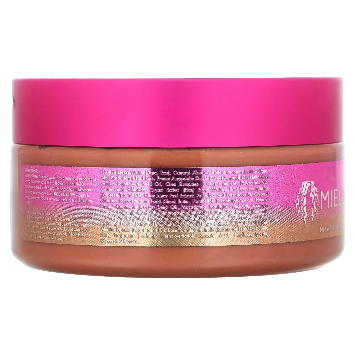 Mielle Rice Water Collection, Clay Masque, 8 oz