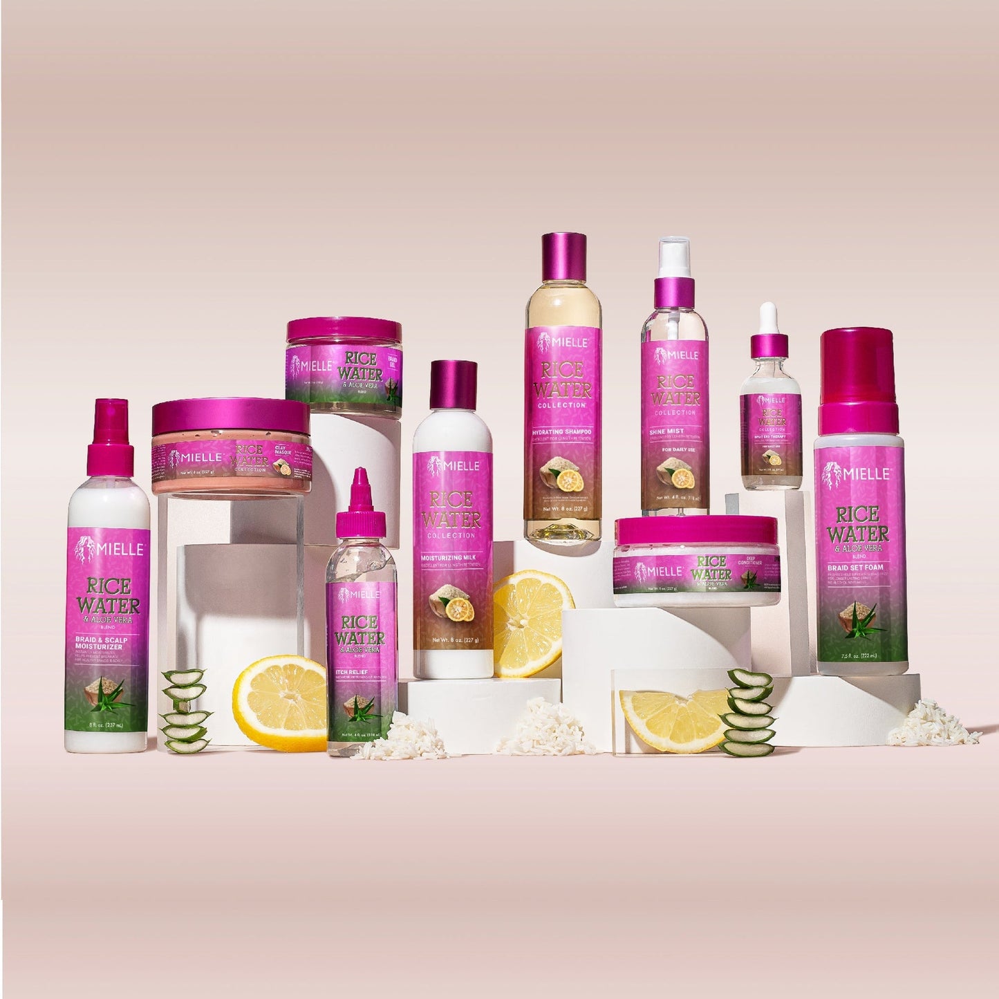 Mielle Rice Water & Aloe Deep Conditioner 8 Oz