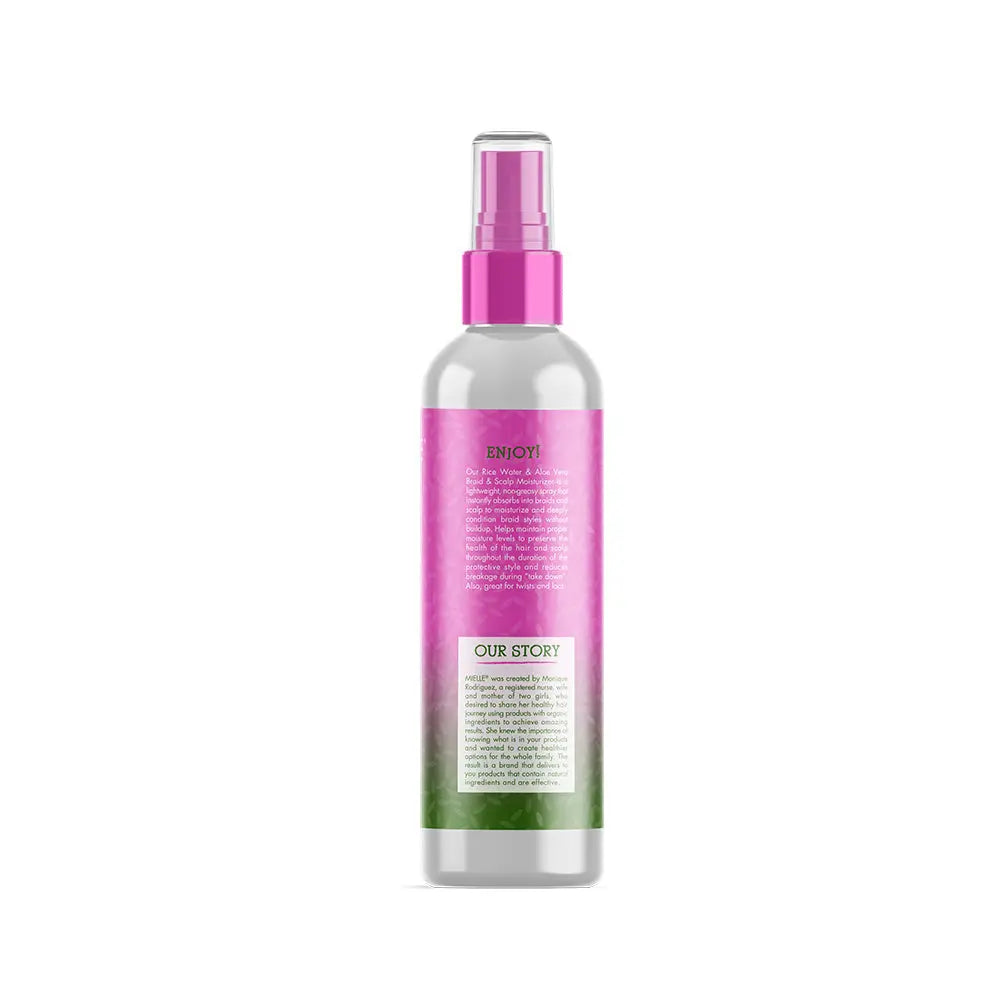 Mielle Rice Water & Aloe Vera Braid & Scalp Moisturizer - 8 Oz Ultimate Beauty Supply