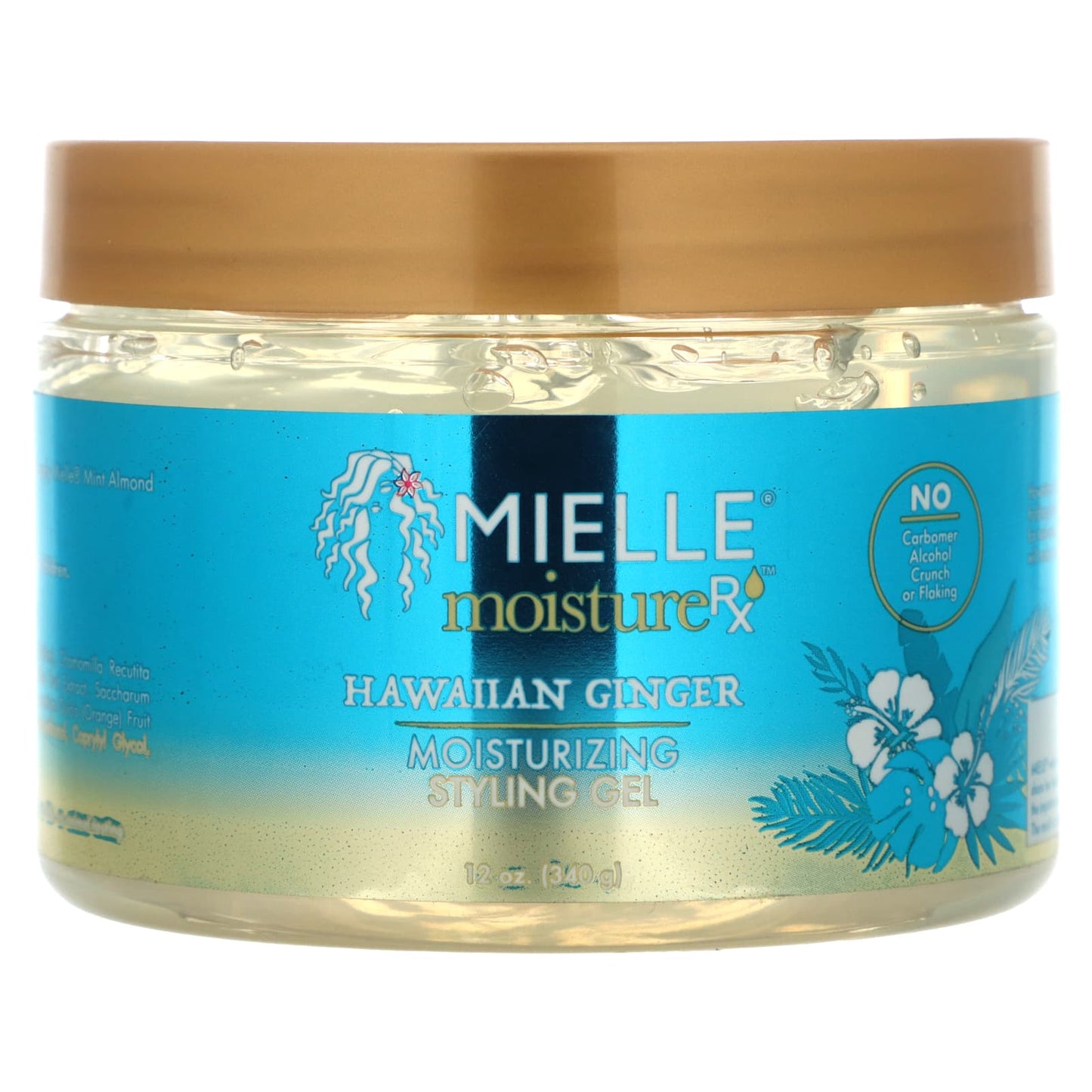 Mielle Moisture RX, Moisturizing Styling Gel, Hawaiian Ginger , 12 oz (340 g)