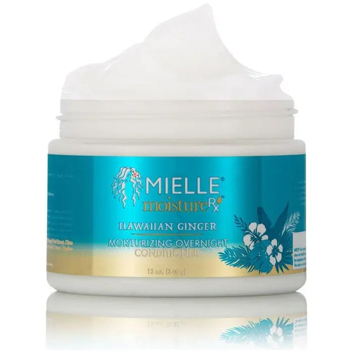 Mielle MoistureRX Hawaiian Ginger Moisturizing Overnight Conditioner 12oz Ultimate Beauty Supply
