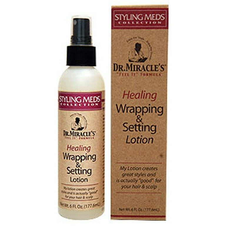 Dr. Miracle's Styling Meds Healing Wrapping & Setting Lotion - 6 oz
