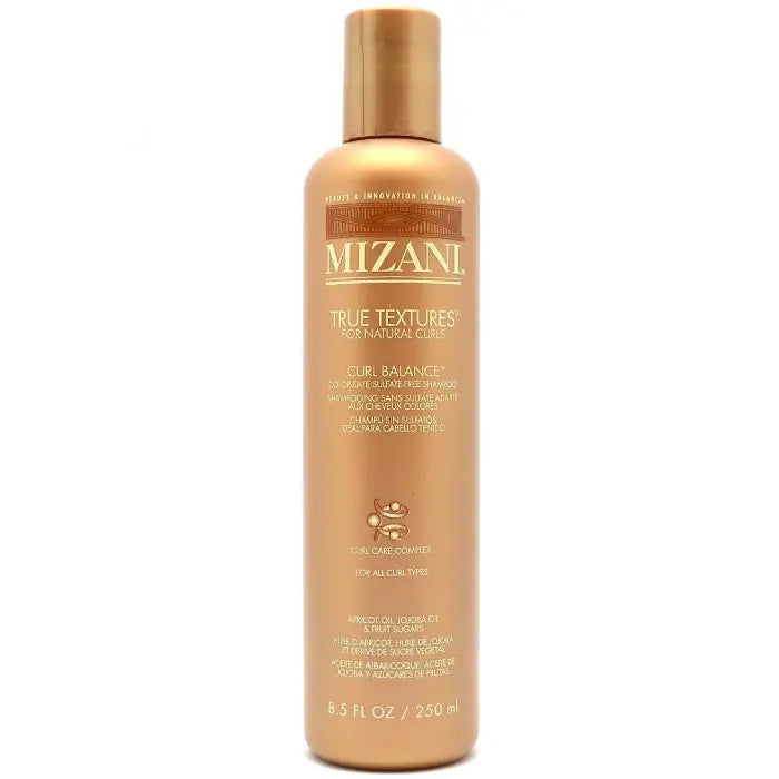Mizani True Textures Curl Balance Color-Safe Sulfate-Free Shampoo 8.5 fl. oz. (250 ml) Ultimate Beauty Supply