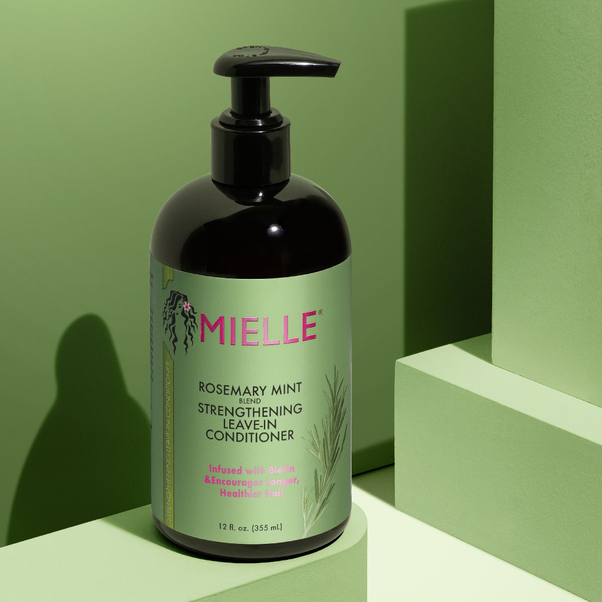 Mielle Organics Rosemary Mint Strengthening Leave-In Conditioner - 12 fl oz