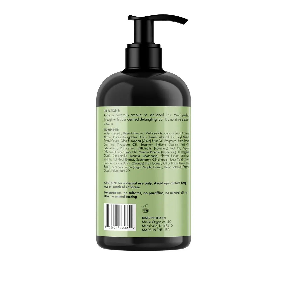 Mielle Organics Rosemary Mint Strengthening Leave-In Conditioner - 12 fl oz Ultimate Beauty Supply