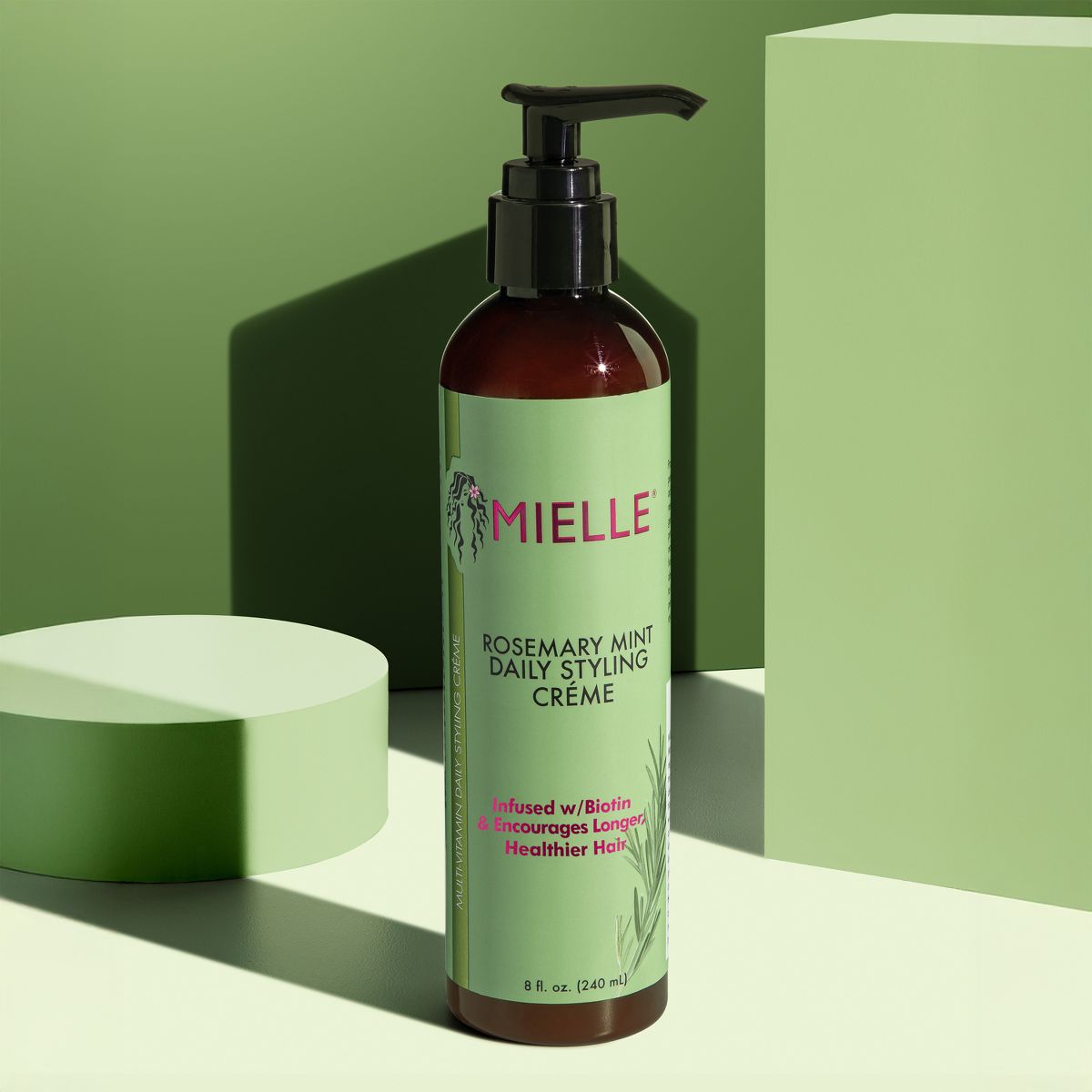 Mielle Organics Rosemary Mint Multi-Vitamin Daily Styling Creme - 8 fl oz
