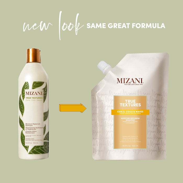 Mizani True Textures Moisture Replenish Shampoo, 16.9 oz